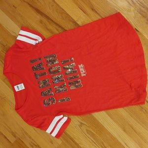 Pink Victoria's Secret Holiday T shirt